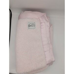 Little Giraffe Pink Baby Blanket Satin Edge 35x29 Chenille Security Lovie Luvie
